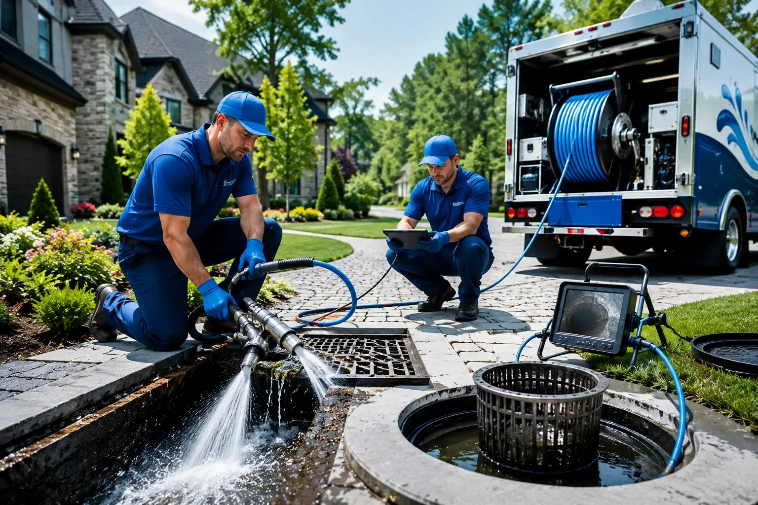 Local outdoor drain cleaning professionals in Brice, OH
